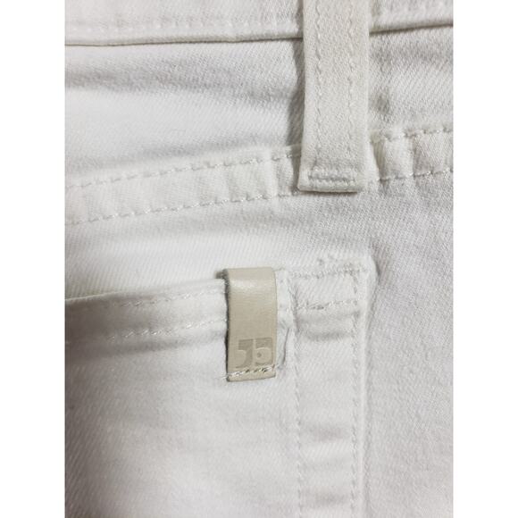 Joes Jeans Size 28 Petite Womens White Stretch Pants Ladies Mid Rise Bootcut USA - Picture 12 of 13